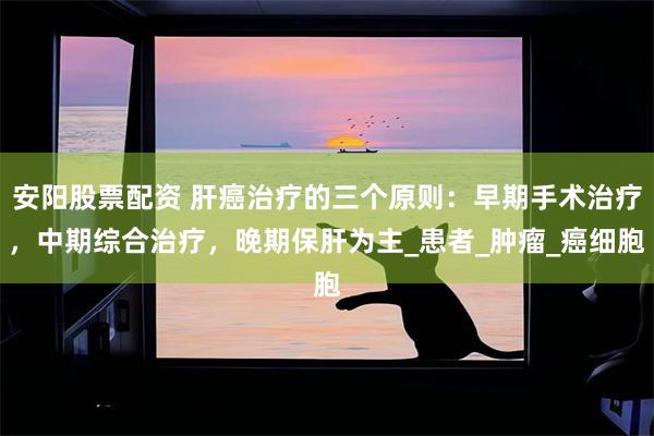 安阳股票配资 肝癌治疗的三个原则：早期手术治疗，中期综合治疗，晚期保肝为主_患者_肿瘤_癌细胞